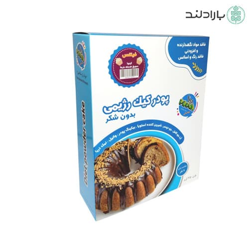 پودر کیک رژیمی فیتنسی پونا (حاوی کینوا و هسته خرما)