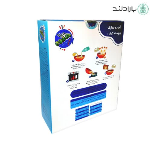 پودر کیک رژیمی سیب و دارچین پونا — تصویر ۶