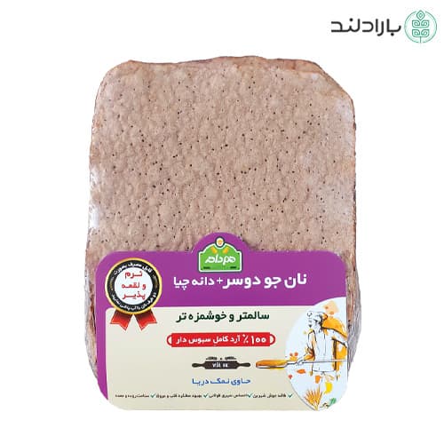 نان خشک جو دوسر و چیا هم دانه
