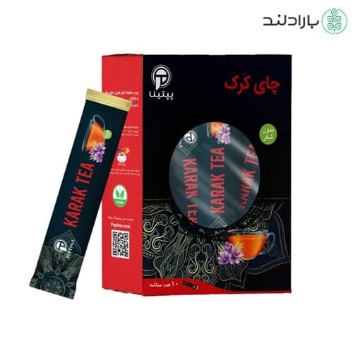 چای کرک زعفرانی بدون شکر پپتینا (شیرین شده با استویا)