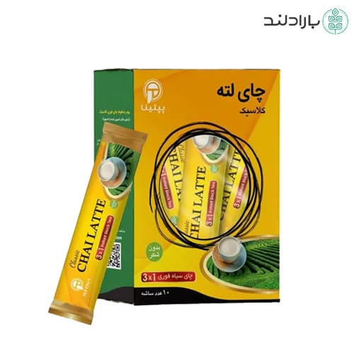 چای لته کلاسیک پپتینا بسته 10 ساشه‌ای — تصویر ۲