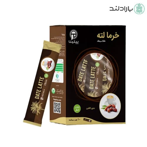 پودر خرما لته کلاسیک پپتینا ساشه 10 عددی
