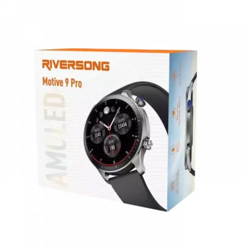 ساعت هوشمند ریورسانگ مدل Riversong Motive 9 Pro SW901 Titanium Silver — تصویر ۵