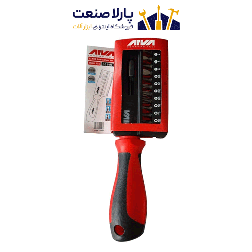 پیچ گوشتی و سری پیچ گوشتی آروا مدل 4513 مجموعه 13 عددی