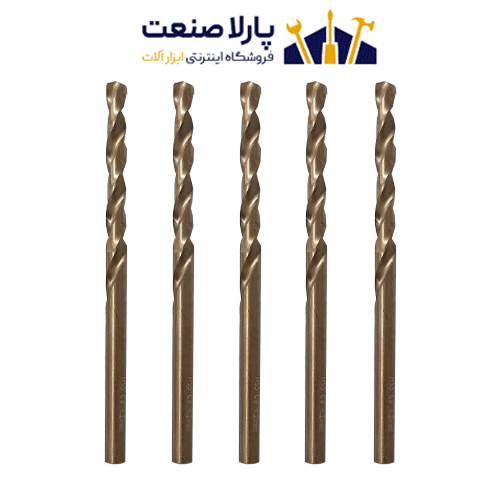 مته آهن کبالت راک سایز 4/2 میلیمتر مجموعه 5 عددی
