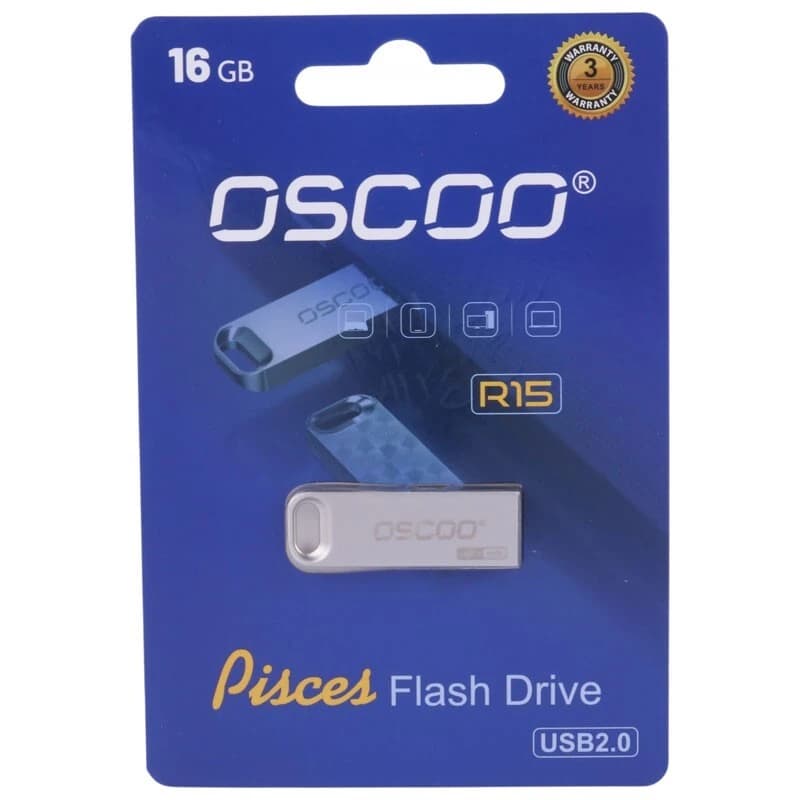 فلش 16 گیگ اسکو Oscoo R15 USB2.0 — تصویر ۱۰