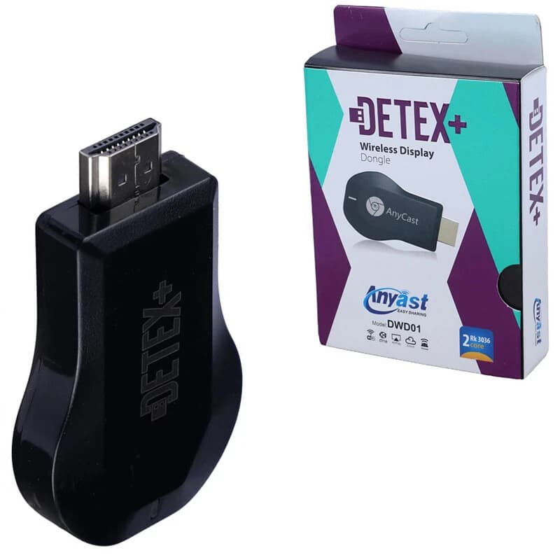 دانگل HDMI به Wifi دیتکس پلاس +DETEX مدل DWD01 AnyCast — تصویر ۲