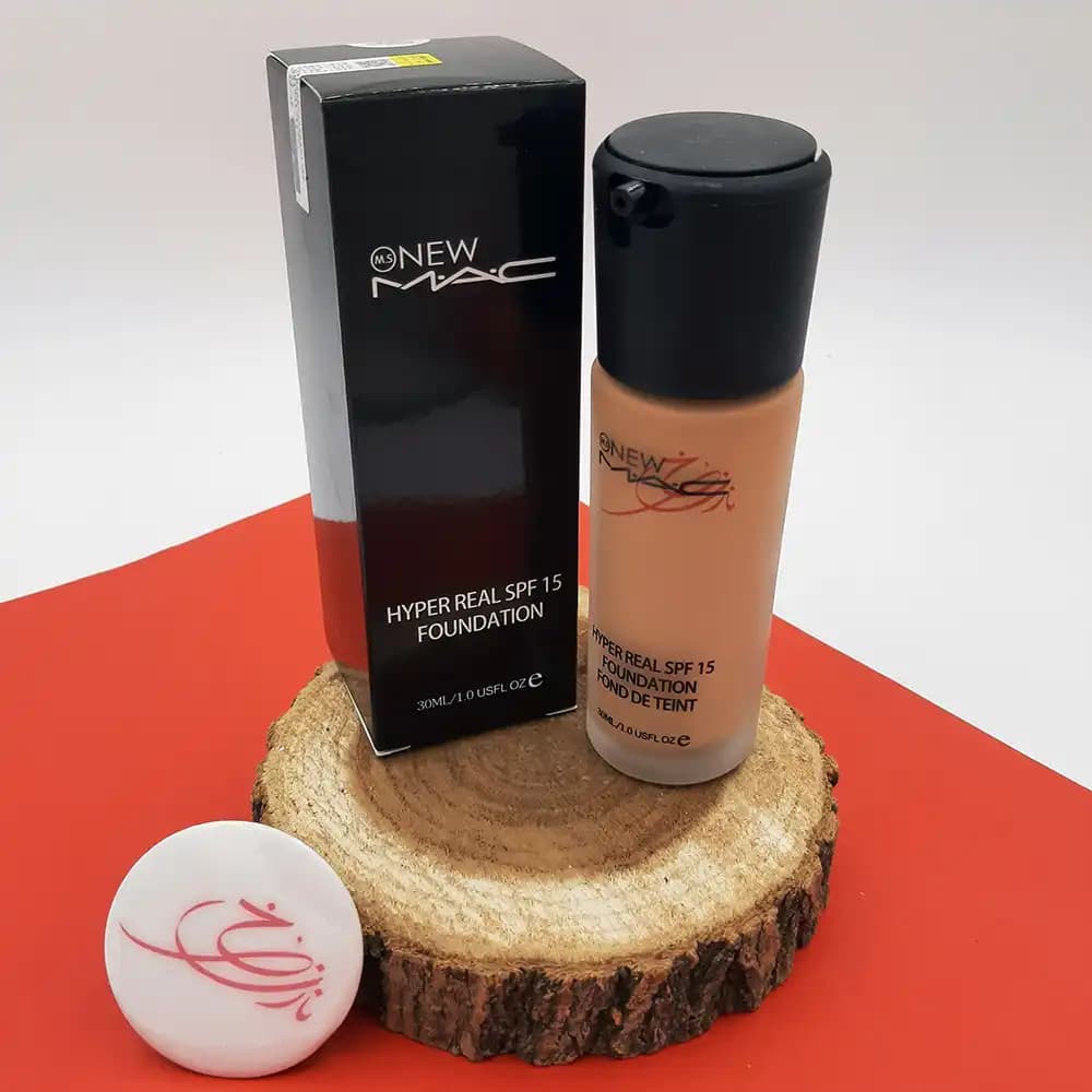 کرم پودر پمپی مک (MAC) مدل Hyper Real SPF 15 شماره 25 حجم 30 میلی لیتر (های کپی)