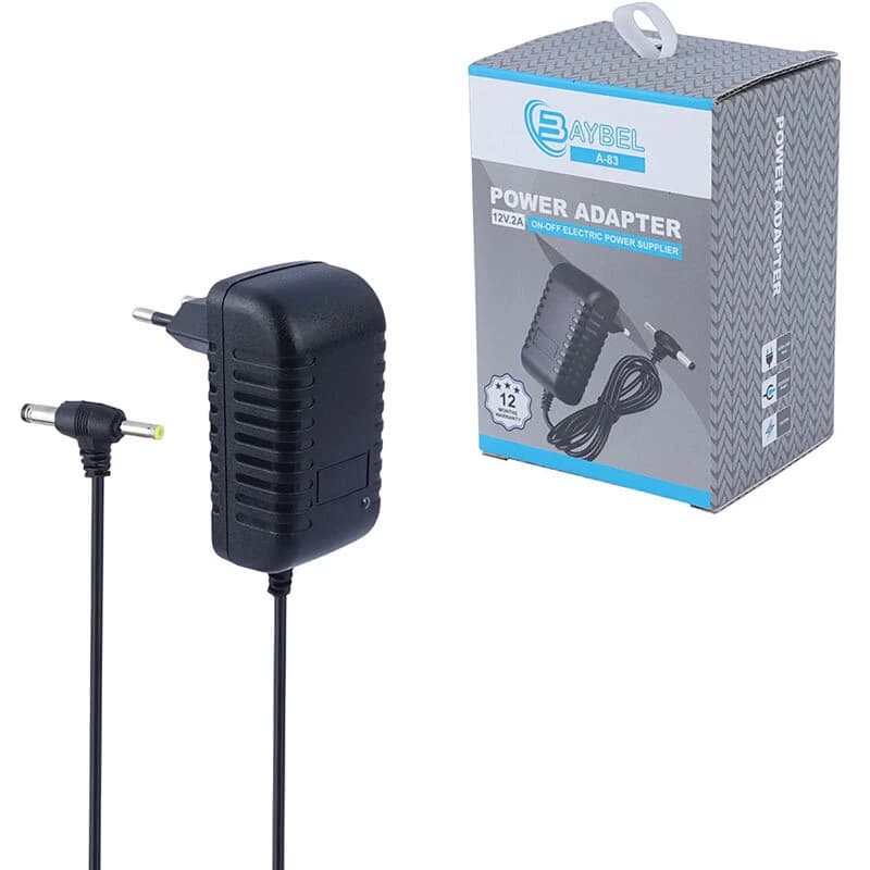 آداپتور مودم 12V 2A بایبل BAYBEL مدل A-83 کمبو — تصویر ۵