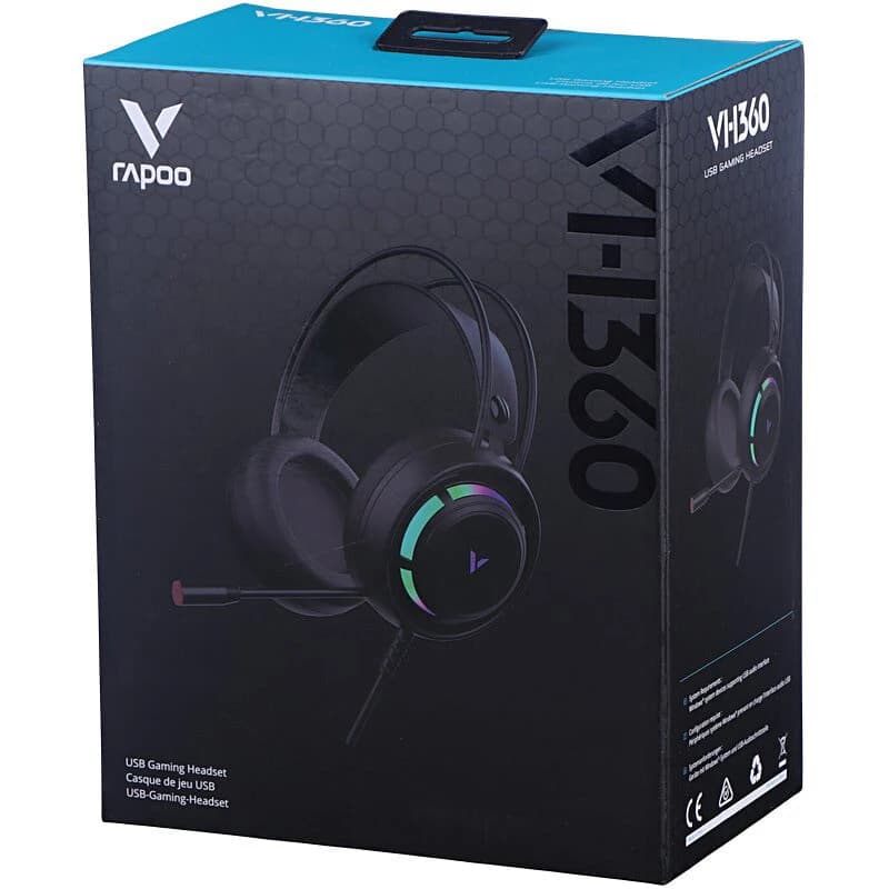 هدست سیم دار گیمینگ رپو Rapoo VH360 — تصویر ۱۱