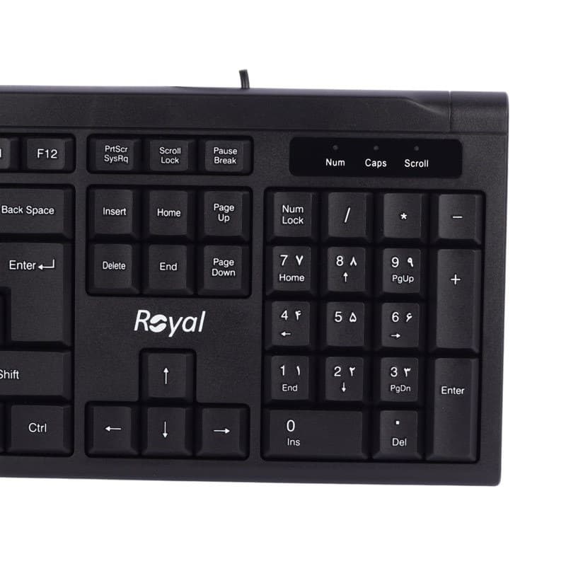 کیبورد باسیم رویال Royal RK-320 — تصویر ۱۲