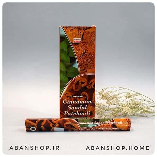 عود دارچین و صندل و نعنا CINNAMON SANDAL PATCHOULI ( دارشان DARSHAN ) — تصویر ۲