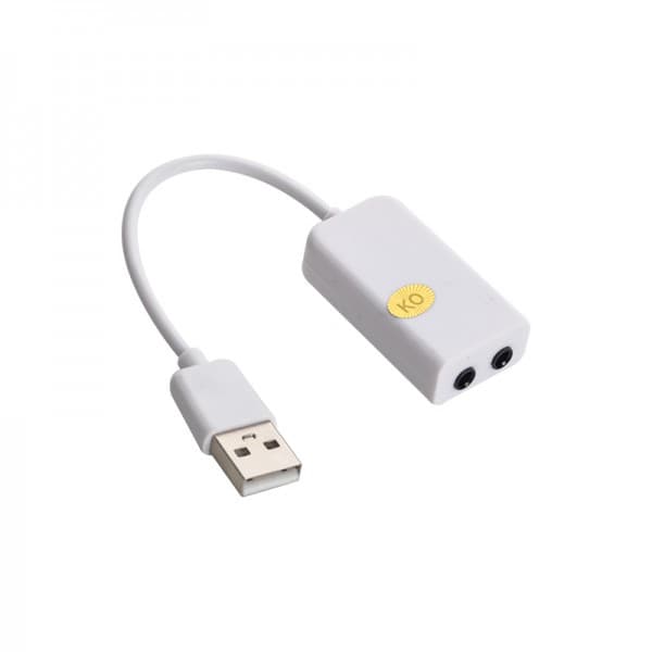 کارت صدا USB اکسترنال 7.1 کاناله مدل K-1206 — تصویر ۹