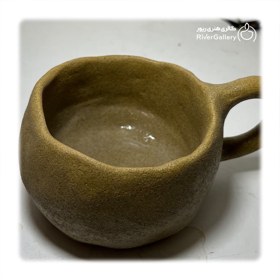 ماگ سرامیکی دست ساز خاگ و گل — تصویر ۹