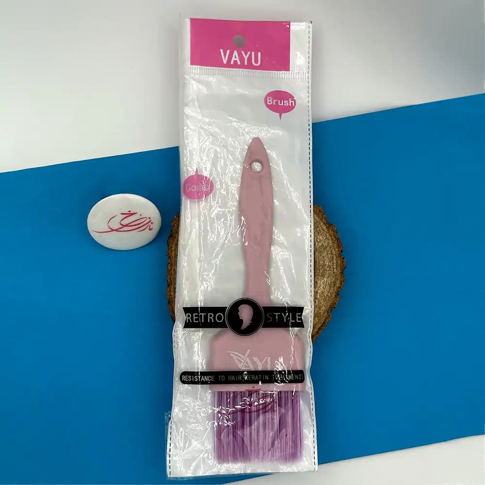 برس رنگ مو و کراتین پارویی VAYU (ویو) — تصویر ۳