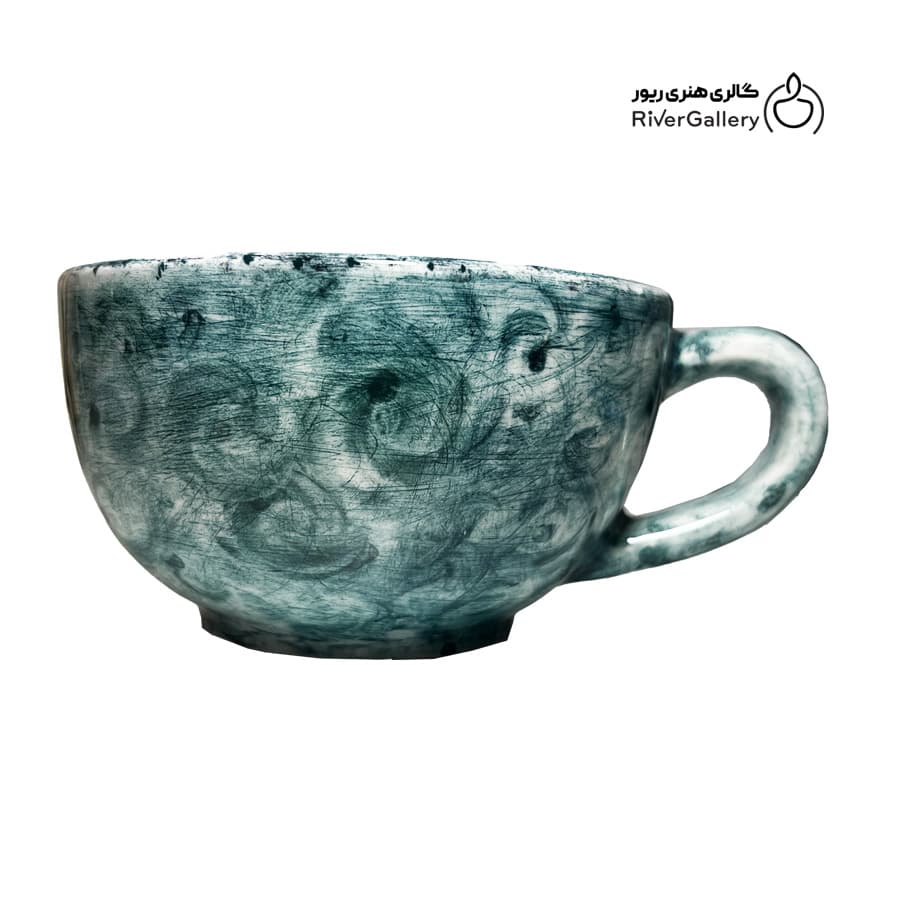 ماگ سرامیکی دست ساز کهکشان