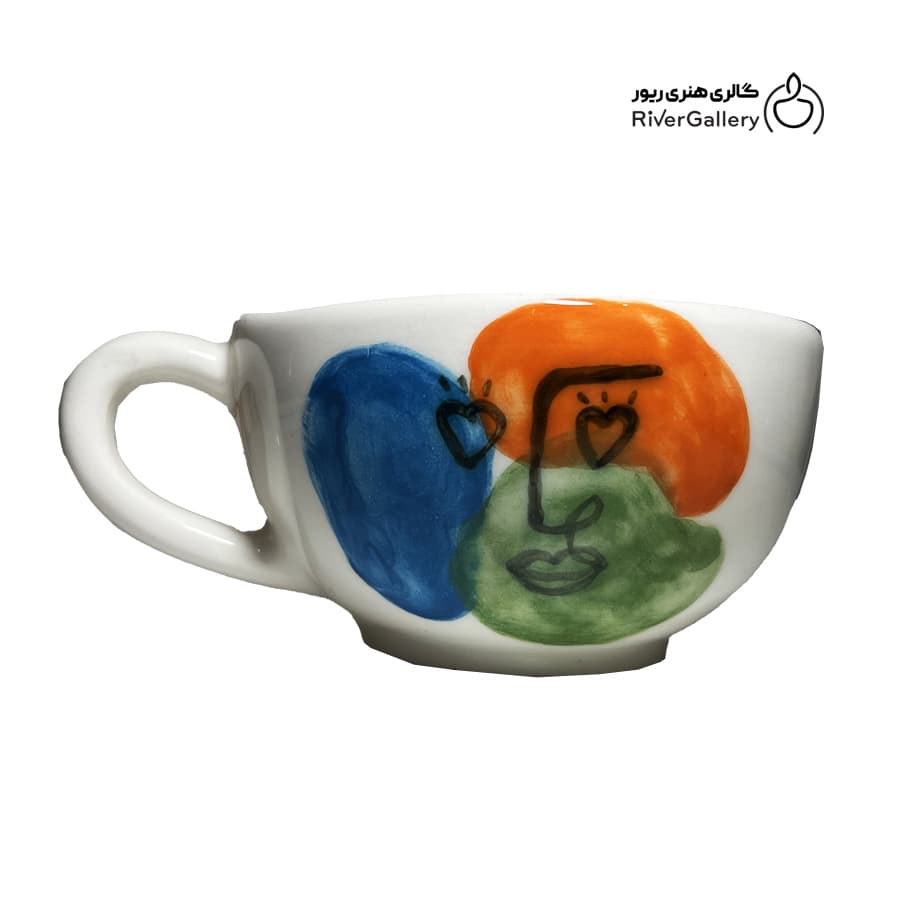 ماگ سرامیکی دست ساز رخ — تصویر ۸