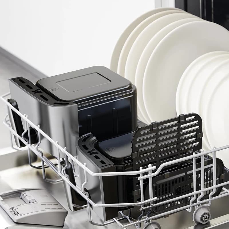 سرخ کن دوقلو و گریل تفال مدل TEFAL EY905D40 — تصویر ۴