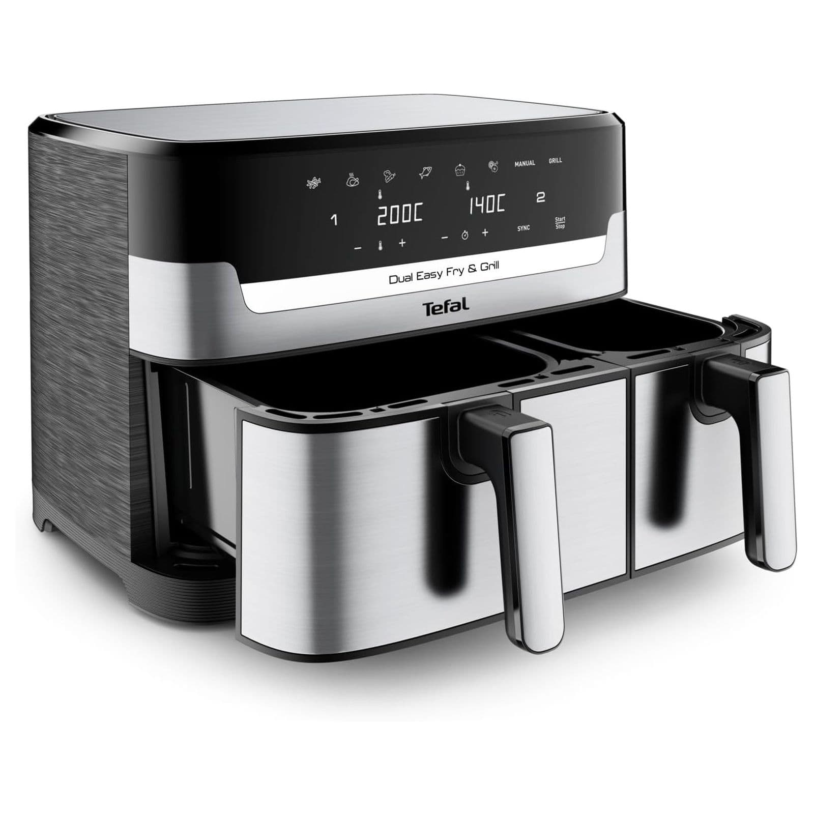 سرخ کن دوقلو و گریل تفال مدل TEFAL EY905D40