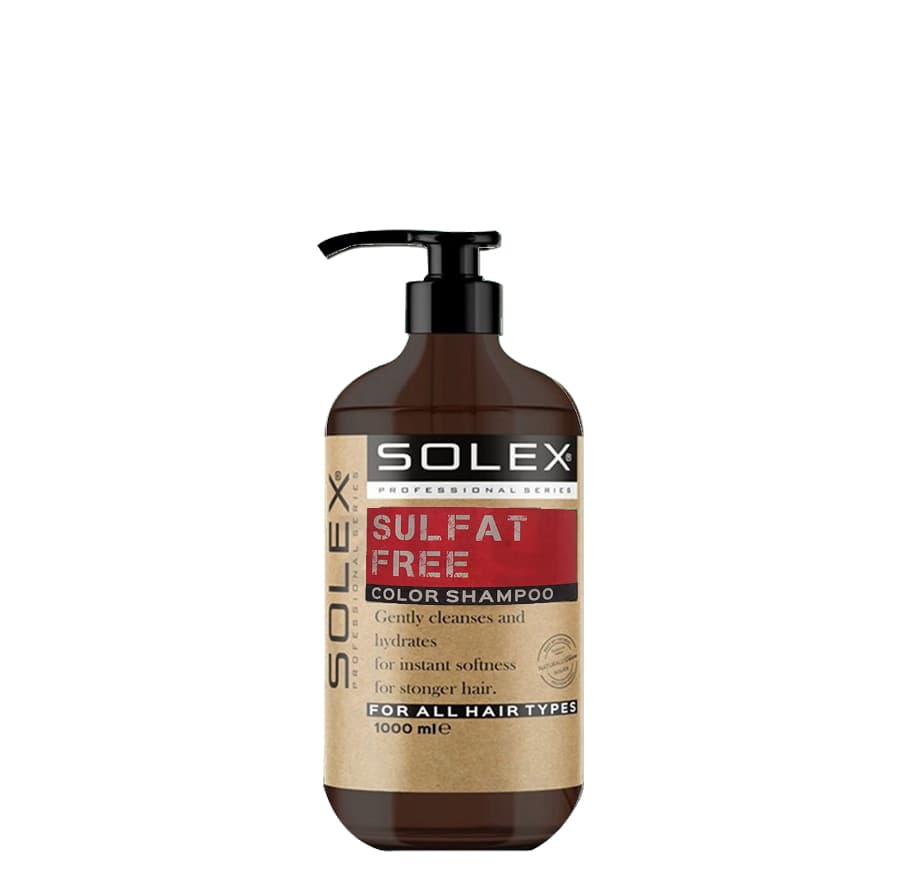 شامپو بدون سولفات سولکس موهای رنگ شده SOLEX