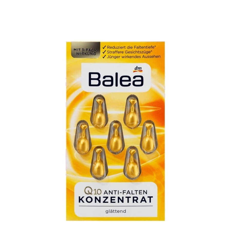کپسول کنسانتره آبرسان پوست باله آ Balea Q10 Anti-Falten konzentrat