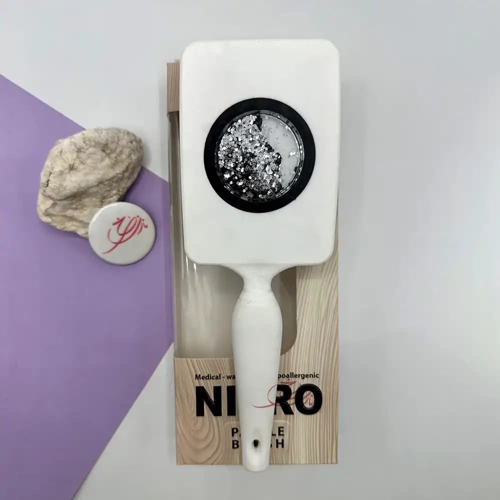 برس تخت نیترو NITRO مدل آکواریومی دندانه فلزی — تصویر ۳