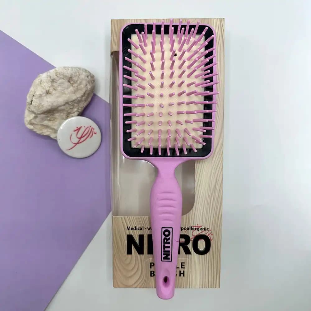 برس گره باز کن نیترو NITRO مدل آکواریومی دندانه پلاستیکی
