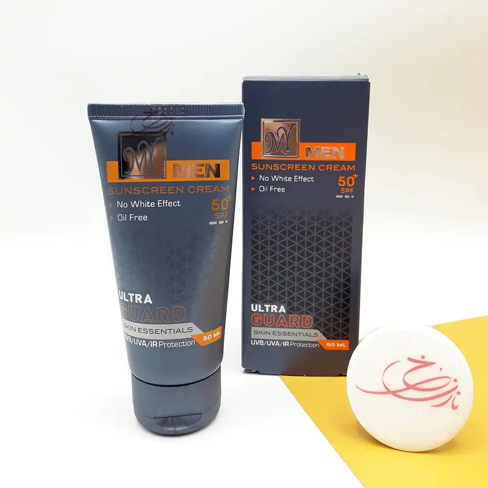 کرم ضد آفتاب آقایان (+SPF 50) فاقد چربی مای من MY MEN حجم 50 میلی لیتری