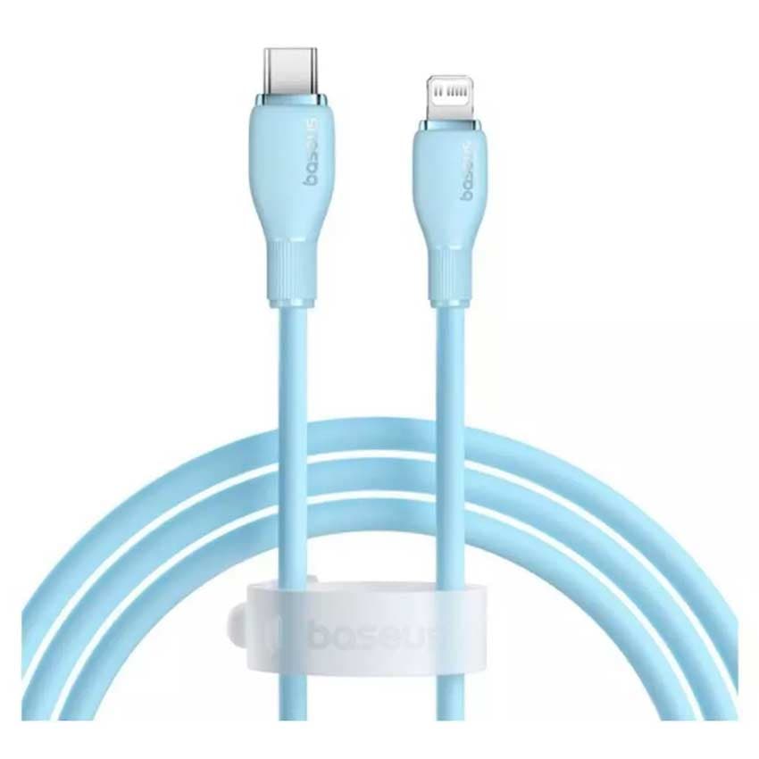 کابل شارژ Baseus Pudding Series Fast Charging Cable Type-C to iP 20W 1.2m-P10355701 — تصویر ۲