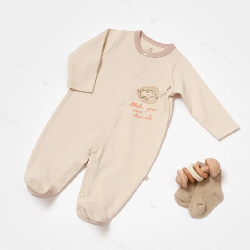سرهمی جوراب دار نوزاد طرح فیل بی بیبی Bi Baby — تصویر ۷