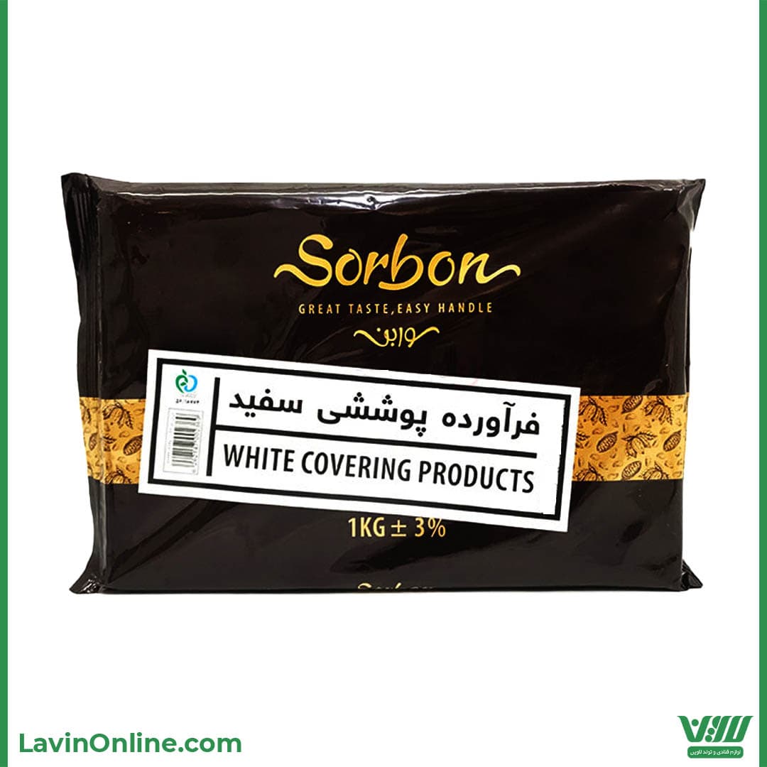 شکلات تخته ای سفید سوربن