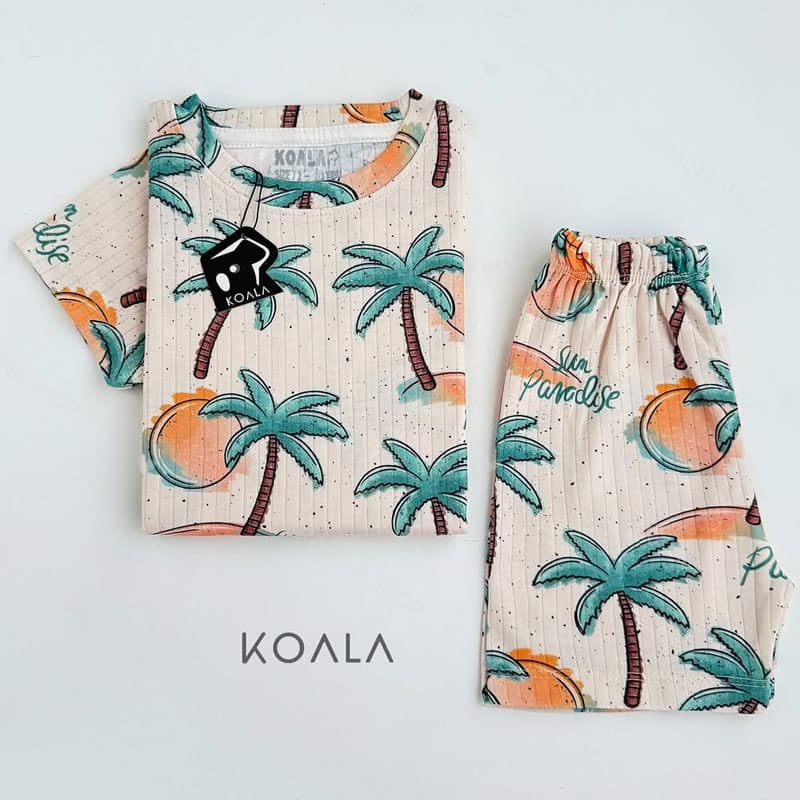 ست تیشرت شلوارک بچه گانه طرح هاوایی کوالا Koala
