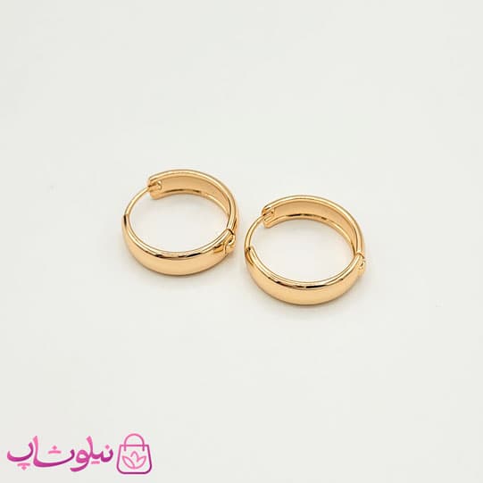 گوشواره دخترانه ژوپینگ مدل آینه ای کد 991
