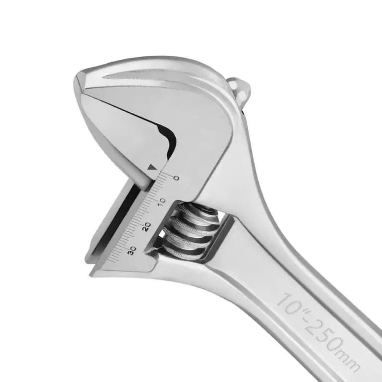 آچار فرانسه سایز 10 اینچ مدل کروم رونیکس کد RH-2432 — تصویر ۴