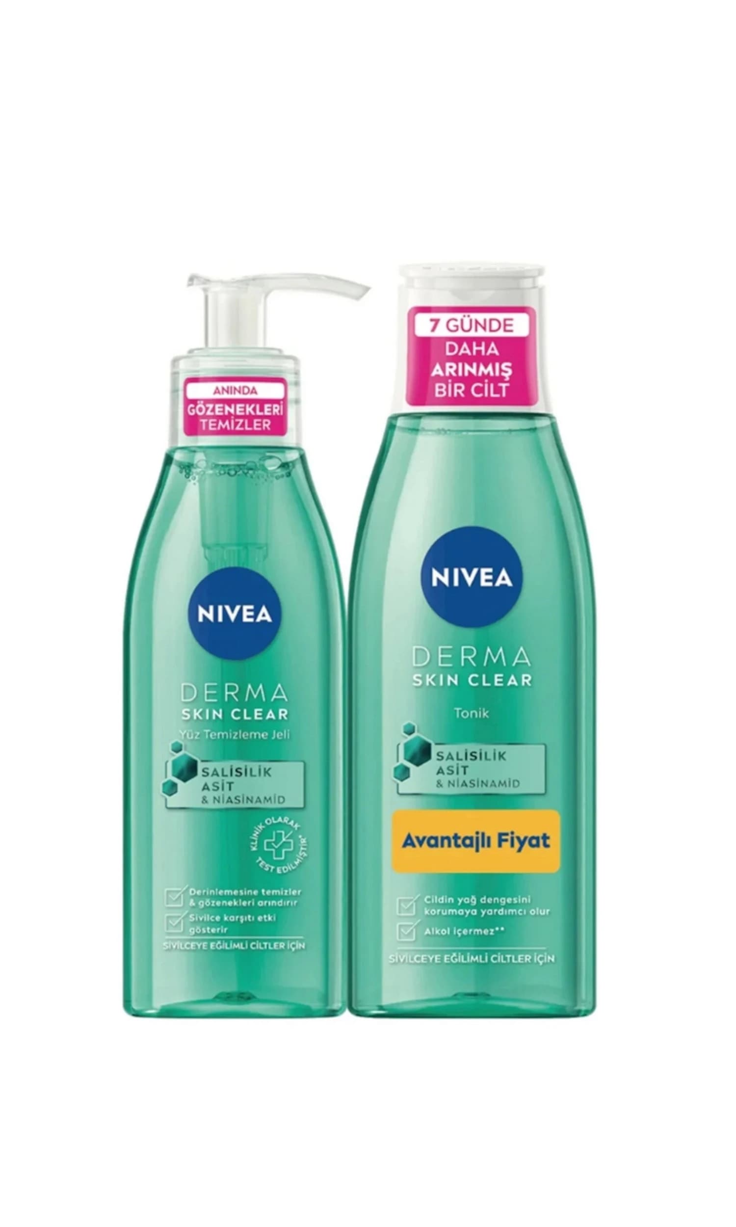 پک ضد جوش و ضد لک نیوا مدل DERMA
