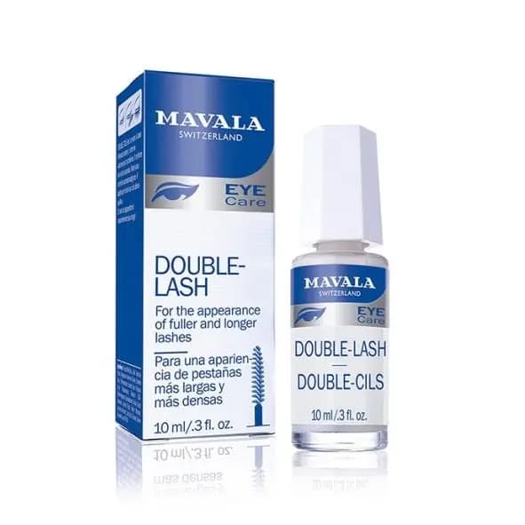 محلول تقویت مژه و ابرو ماوالا مدل DOUBLE LASH حجم 10 میل