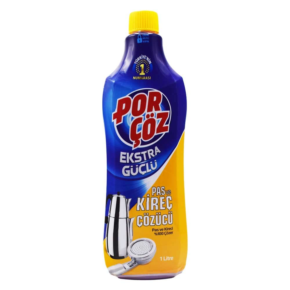 محلول رسوب زدا و ضد زنگ زدگی پورچوز PORCOZ حجم 1 لیتر