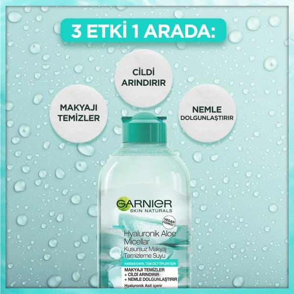 پک ژل شستشو و میسلار واتر آبرسان صورت مدل HYALURONIC ALOE — تصویر ۶