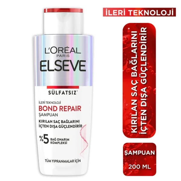 شامپو ترمیم کننده قوی بدون سولفات ELSEVE مدل BOND REPAIR — تصویر ۶