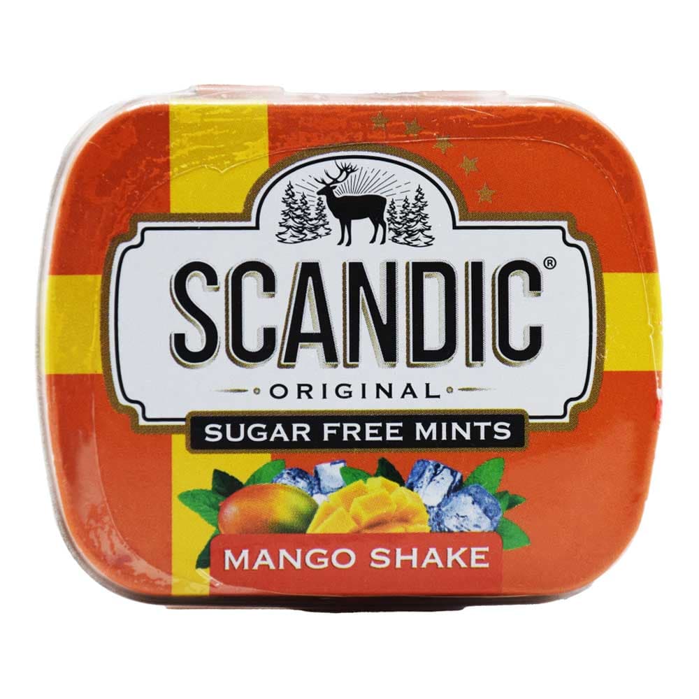 خوش بو کننده دهان اسکاندیک SCANDIC اصل روسیه با طعم انبه وزن 14 گرم