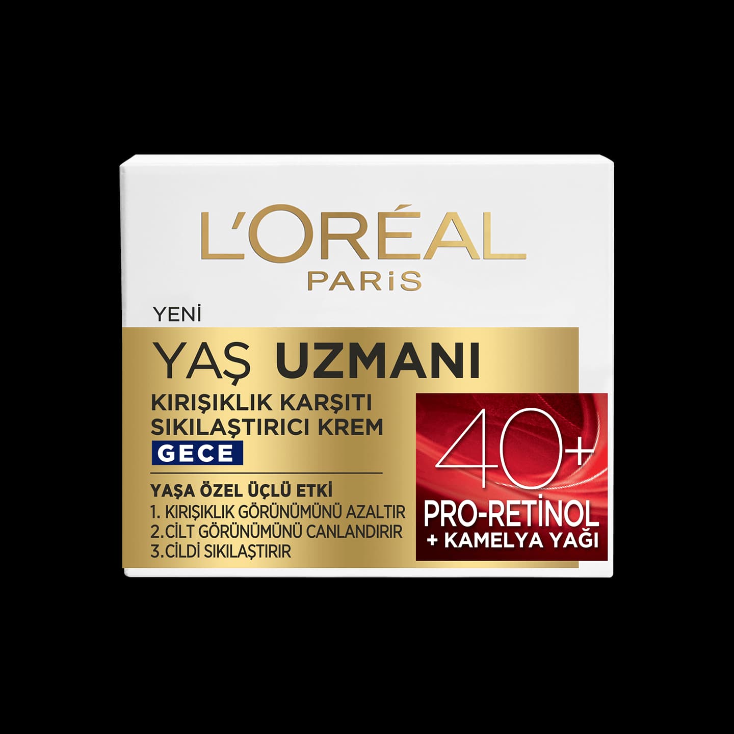کرم ضد چروک شب و سفت کننده بالای 40 سال YAS UZMANI — تصویر ۲