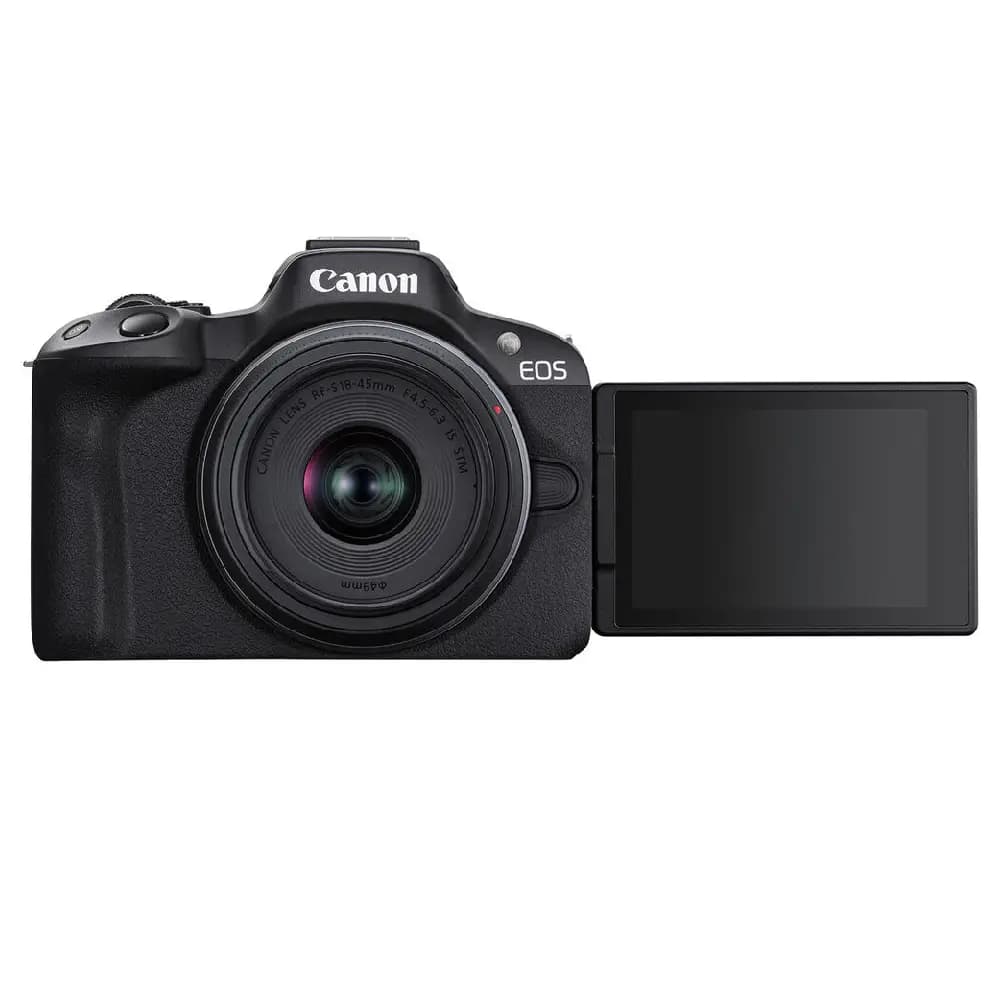 دوربین بدون آینه کانن Canon EOS R50 Kit RF-S 18-45mm f/4.5-6.3 IS STM Canon EOS R50 Kit RF-S 18-45mm f/4.5-6.3 IS STM