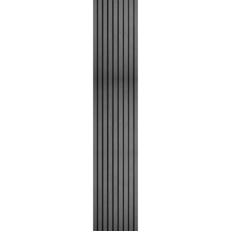 دیوارپوش ترمووال پشت فوم دار MDF طوسی 280×48 سانتی‌متر