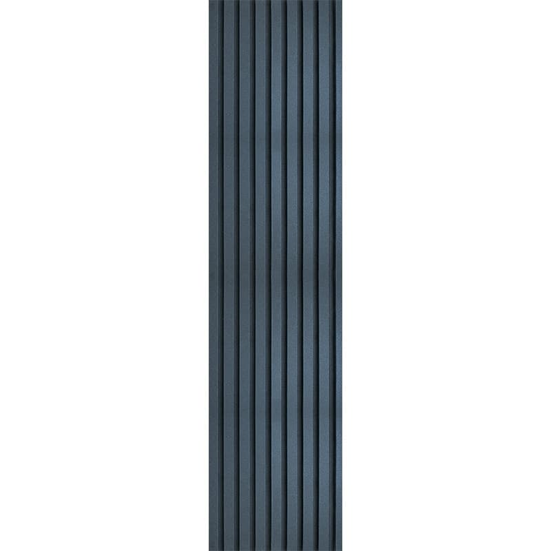 دیوارپوش ترمووال پشت فوم دار MDF سیاه 280×48 سانتی‌متر