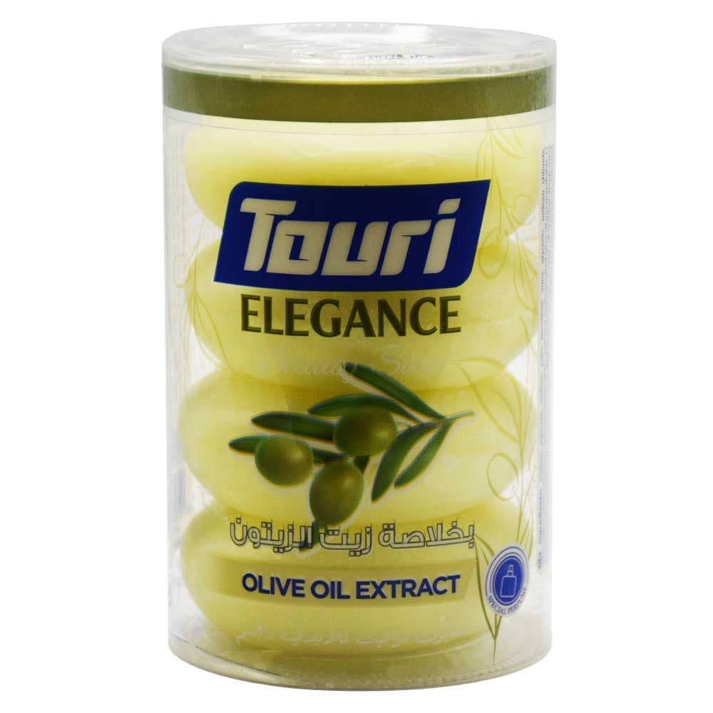 صابون توری اصل اردن مدل Olive Oil با رایحه زیتون بسته 4 عددی