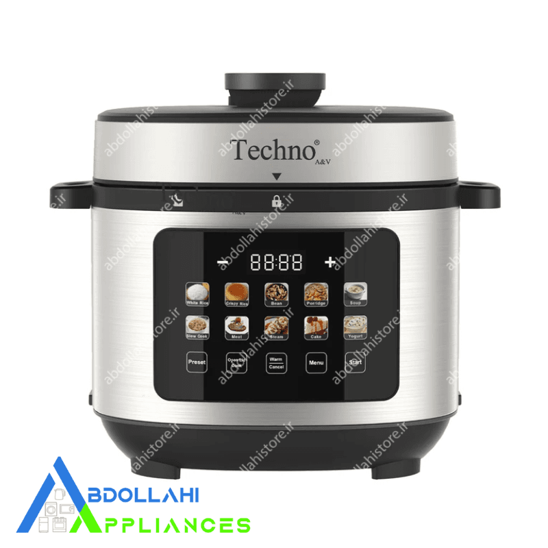 زودپز برقی 6 لیتری تکنو مدل Te‑624