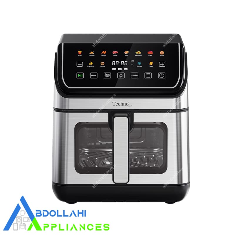 سرخ کن بدون روغن 8 لیتری تکنو مدل Te‑547 با 24 ماه گارانتی