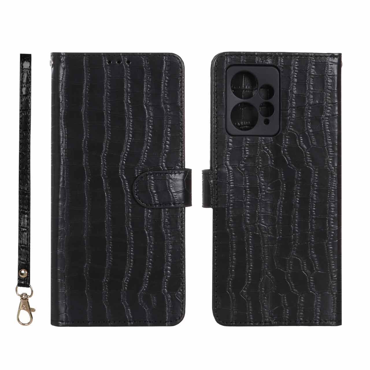 کیف موبایل مگنتی کروکو MNC مدل Xiaomi Redmi Note 12 4G – مشکی