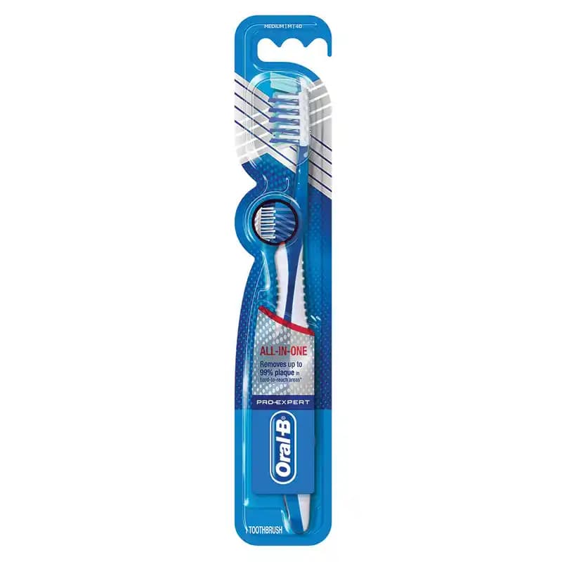 مسواک اورال بی All In One با برس متوسط Oral B All In One Pro Expert Toothbrush