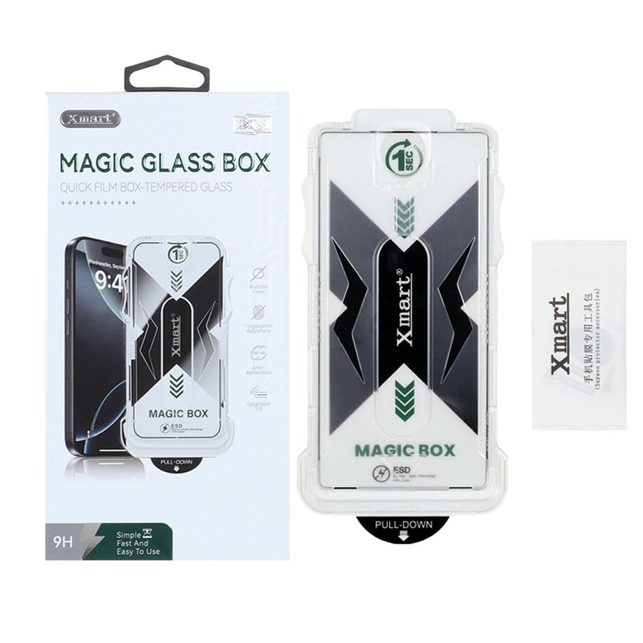 محافظ صفحه نمایش شیشه ای اورجینال XMART – Magic Glass Box مدل Samsung Galaxy S26 Ultra (پک دار)